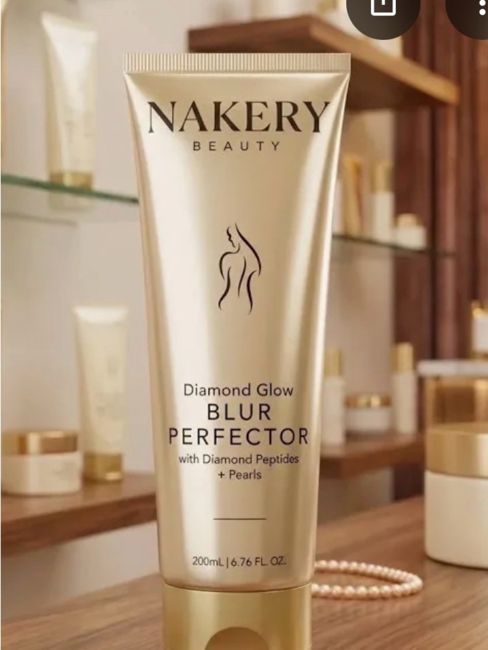 Nakery Beauty Diamond Glow Blur Perfector — Gold